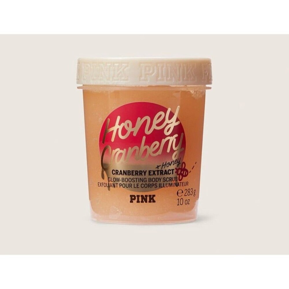 Victoria's Secret Pink Body Scrub Exfoliating Shower Smoothing Extracts 10 Oz Vs